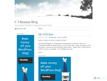 Tablet Screenshot of cjbman1.wordpress.com