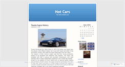 Desktop Screenshot of fancycar.wordpress.com