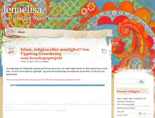 Tablet Screenshot of lenaelisa.wordpress.com