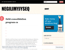 Tablet Screenshot of negilimyjyseq.wordpress.com