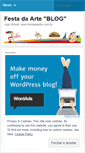 Mobile Screenshot of festadaarte.wordpress.com