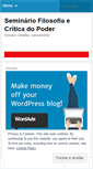 Mobile Screenshot of filosofiaecriticadopoder.wordpress.com