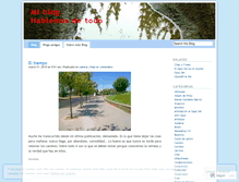 Tablet Screenshot of miblogdetodo.wordpress.com