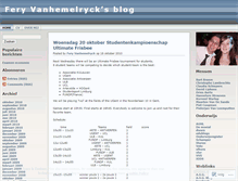 Tablet Screenshot of feryvanhemelryck.wordpress.com