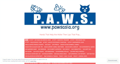 Desktop Screenshot of pawsasia.wordpress.com