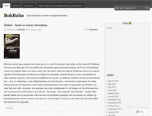 Tablet Screenshot of bokbaba.wordpress.com