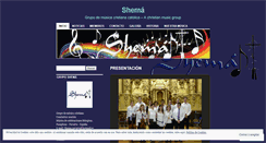 Desktop Screenshot of gruposhema.wordpress.com