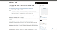 Desktop Screenshot of bornlib.wordpress.com