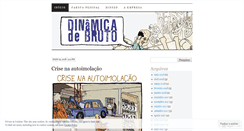 Desktop Screenshot of dinamicadebruto.wordpress.com