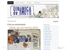 Tablet Screenshot of dinamicadebruto.wordpress.com