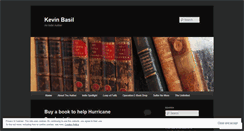 Desktop Screenshot of kevinbasilbooks.wordpress.com