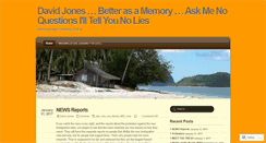 Desktop Screenshot of davdjones.wordpress.com