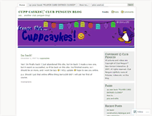 Tablet Screenshot of cuppcaykes.wordpress.com