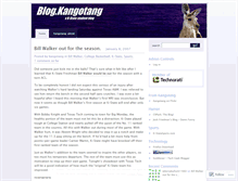 Tablet Screenshot of kangotang.wordpress.com