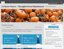 Tablet Screenshot of leserrenuove.wordpress.com