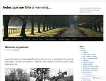 Tablet Screenshot of memoriasdopassado.wordpress.com