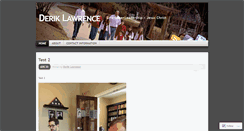 Desktop Screenshot of deriklawrence.wordpress.com