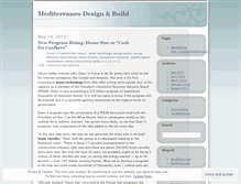 Tablet Screenshot of mediterraneodesignbuild.wordpress.com