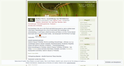 Desktop Screenshot of kunstundkultur.wordpress.com