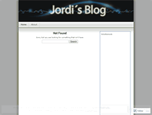 Tablet Screenshot of jordibenet.wordpress.com