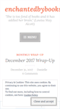 Mobile Screenshot of enchantedbybooks.wordpress.com