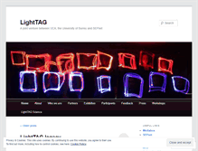 Tablet Screenshot of lighttag.wordpress.com