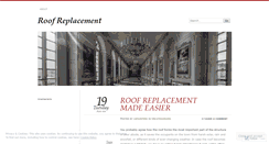 Desktop Screenshot of easyroofreplacement.wordpress.com