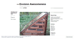 Desktop Screenshot of envisionawesomeness.wordpress.com