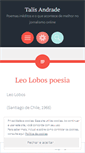 Mobile Screenshot of poetatalis.wordpress.com