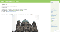 Desktop Screenshot of bowiecroisant.wordpress.com