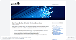 Desktop Screenshot of penetrateit.wordpress.com