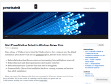 Tablet Screenshot of penetrateit.wordpress.com
