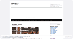 Desktop Screenshot of nipclaw.wordpress.com