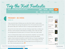 Tablet Screenshot of knitfantastic.wordpress.com