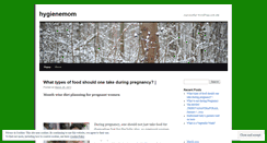 Desktop Screenshot of hygienemom.wordpress.com