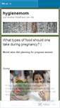 Mobile Screenshot of hygienemom.wordpress.com