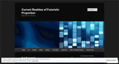 Desktop Screenshot of futurereality.wordpress.com