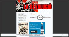Desktop Screenshot of larevolucio.wordpress.com