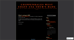 Desktop Screenshot of chippendalesusatour.wordpress.com