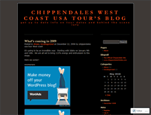 Tablet Screenshot of chippendalesusatour.wordpress.com