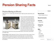 Tablet Screenshot of pensionsharing.wordpress.com