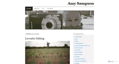 Desktop Screenshot of amysampsonuk.wordpress.com