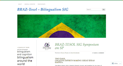 Desktop Screenshot of bilingualismsig.wordpress.com
