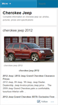 Mobile Screenshot of cherokeejeep.wordpress.com