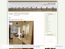 Tablet Screenshot of lifesatrip.wordpress.com