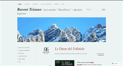Desktop Screenshot of baronitiziano.wordpress.com