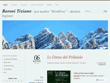 Tablet Screenshot of baronitiziano.wordpress.com