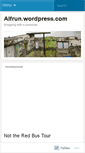 Mobile Screenshot of alfrun.wordpress.com