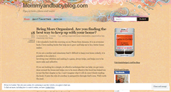 Desktop Screenshot of mommyandbabyblog.wordpress.com