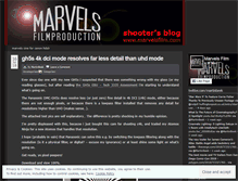 Tablet Screenshot of marvelsfilm.wordpress.com